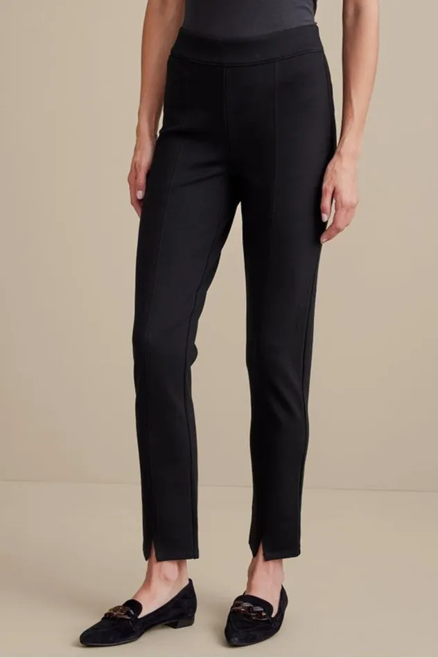 Women Soft Essential Ponte Slim Ankle Pants Black Soft Surroundings Pants Women Soft Essential Ponte Slim Ankle Pants Black Soft Surroundings Pants
