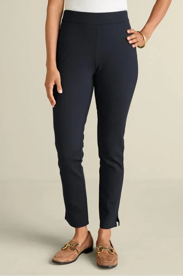 Women Soft Essential Ponte Slim Leg Pants Navy Soft Surroundings Pants Women Soft Essential Ponte Slim Leg Pants Navy Soft Surroundings Pants