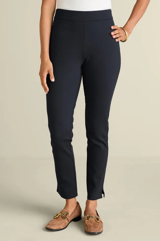Women Soft Essential Ponte Slim Leg Pants Navy Soft Surroundings Pants Women Soft Essential Ponte Slim Leg Pants Navy Soft Surroundings Pants