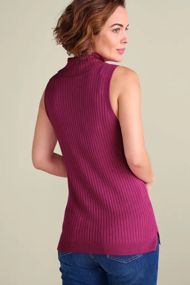 Women Soft Essential Ribbed Turtleneck Tank Festival Fuchsia Soft Surroundings Tops Women Soft Essential Ribbed Turtleneck Tank Festival Fuchsia Soft Surroundings Tops