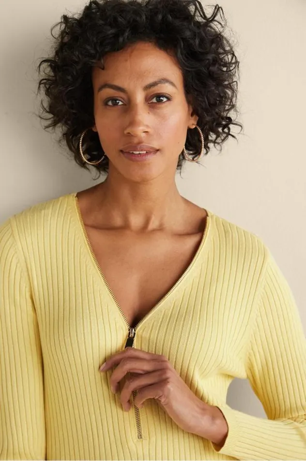 Women Soft Essential Ribbed Valentina Sweater Blue Bonnet Soft Surroundings Tops Women Soft Essential Ribbed Valentina Sweater Blue Bonnet Soft Surroundings Tops