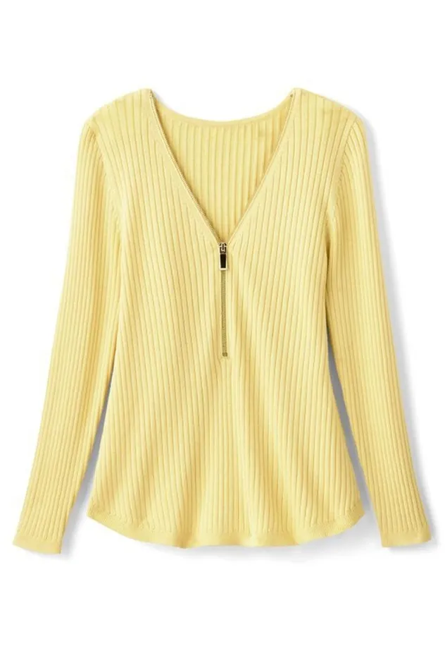 Women Soft Essential Ribbed Valentina Sweater Blue Bonnet Soft Surroundings Tops Women Soft Essential Ribbed Valentina Sweater Blue Bonnet Soft Surroundings Tops