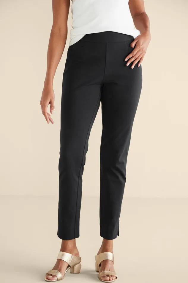 Women Soft Essential Superla Slim Leg Pants Thyme Soft Surroundings Pants Women Soft Essential Superla Slim Leg Pants Thyme Soft Surroundings Pants