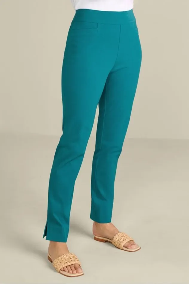 Women Soft Essential Superla Slim Leg Pants Thyme Soft Surroundings Pants Women Soft Essential Superla Slim Leg Pants Thyme Soft Surroundings Pants