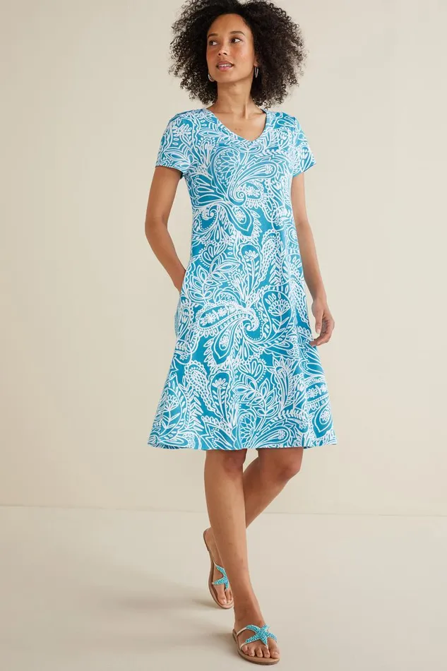 Women Soft Essential Supima TShirt Dress Gaia Garden Soft Surroundings Dresses Women Soft Essential Supima TShirt Dress Gaia Garden Soft Surroundings Dresses