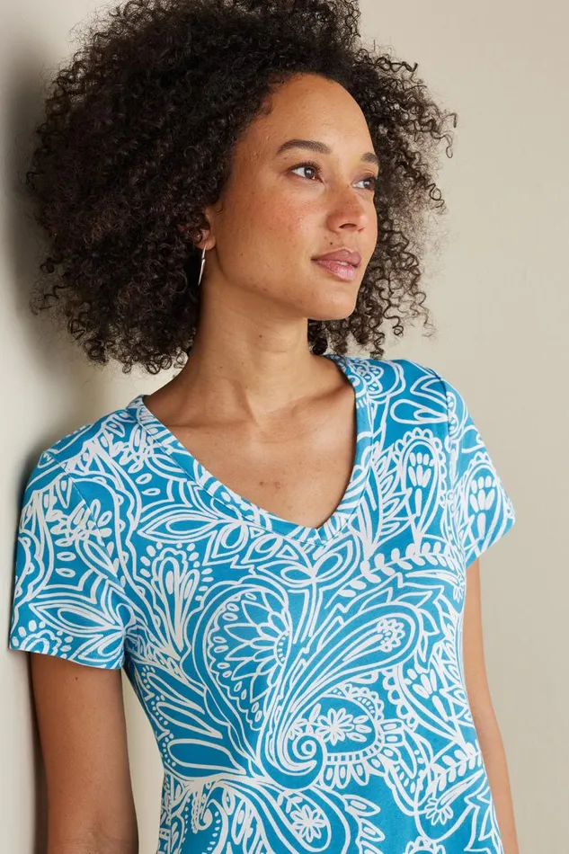 Women Soft Essential Supima TShirt Dress Gaia Garden Soft Surroundings Dresses Women Soft Essential Supima TShirt Dress Gaia Garden Soft Surroundings Dresses