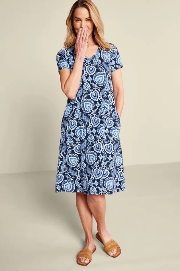 Women Soft Essential Supima TShirt Dress Gaia Garden Soft Surroundings Dresses Women Soft Essential Supima TShirt Dress Gaia Garden Soft Surroundings Dresses