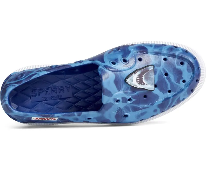 Women Sperry X JAWS Authentic Original Float Boat Shoe Blue Sperry Sandals Women Sperry X JAWS Authentic Original Float Boat Shoe Blue Sperry Sandals