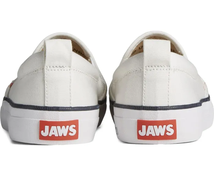 Women Sperry X JAWS Crest Twin Gore Poster Slip On Sneaker White Sperry Sneakers Women Sperry X JAWS Crest Twin Gore Poster Slip On Sneaker White Sperry Sneakers