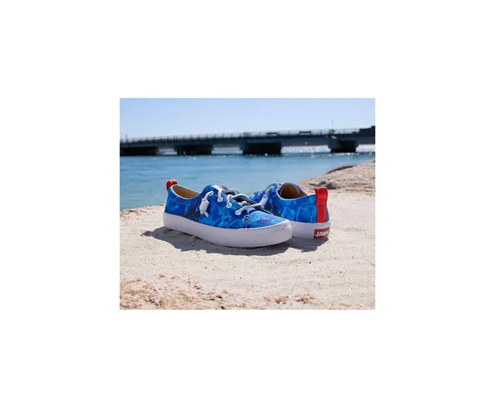 Women Sperry X JAWS Crest Vibe Shark Sneaker Blue Sperry Sneakers Women Sperry X JAWS Crest Vibe Shark Sneaker Blue Sperry Sneakers