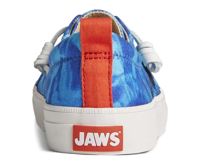 Women Sperry X JAWS Crest Vibe Shark Sneaker Blue Sperry Sneakers Women Sperry X JAWS Crest Vibe Shark Sneaker Blue Sperry Sneakers