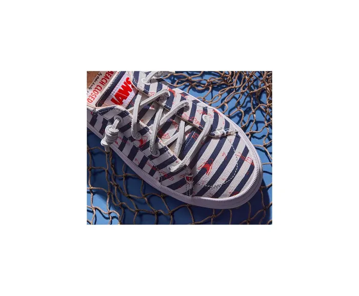 Women Sperry X JAWS Crest Vibe Stripe Sneaker Blue Sperry Sneakers Women Sperry X JAWS Crest Vibe Stripe Sneaker Blue Sperry Sneakers