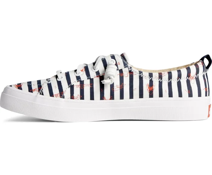 Women Sperry X JAWS Crest Vibe Stripe Sneaker Blue Sperry Sneakers Women Sperry X JAWS Crest Vibe Stripe Sneaker Blue Sperry Sneakers