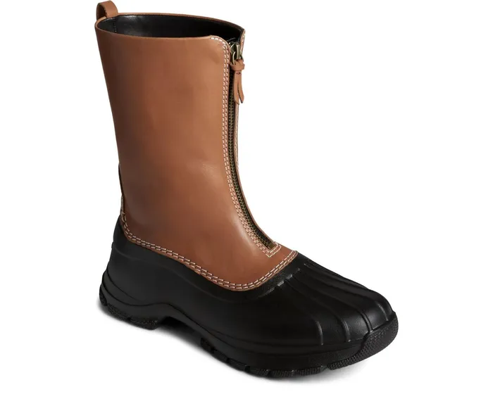 Women Sperry X Who What Wear Duck Float Zip Up Boot Tan Sperry Boots Women Sperry X Who What Wear Duck Float Zip Up Boot Tan Sperry Boots
