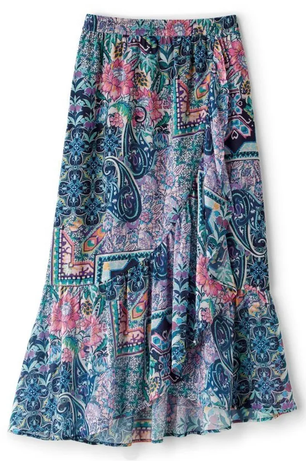 Women Sumarti Midi Skirt Safi Tapestry Soft Surroundings Skirts Women Sumarti Midi Skirt Safi Tapestry Soft Surroundings Skirts