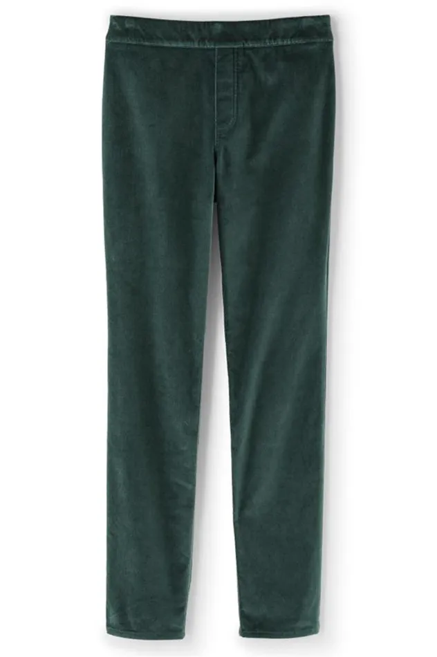 Women Sutton Velveteen PullOn Slim Leg Pants Pine Grove Soft Surroundings Pants Women Sutton Velveteen PullOn Slim Leg Pants Pine Grove Soft Surroundings Pants