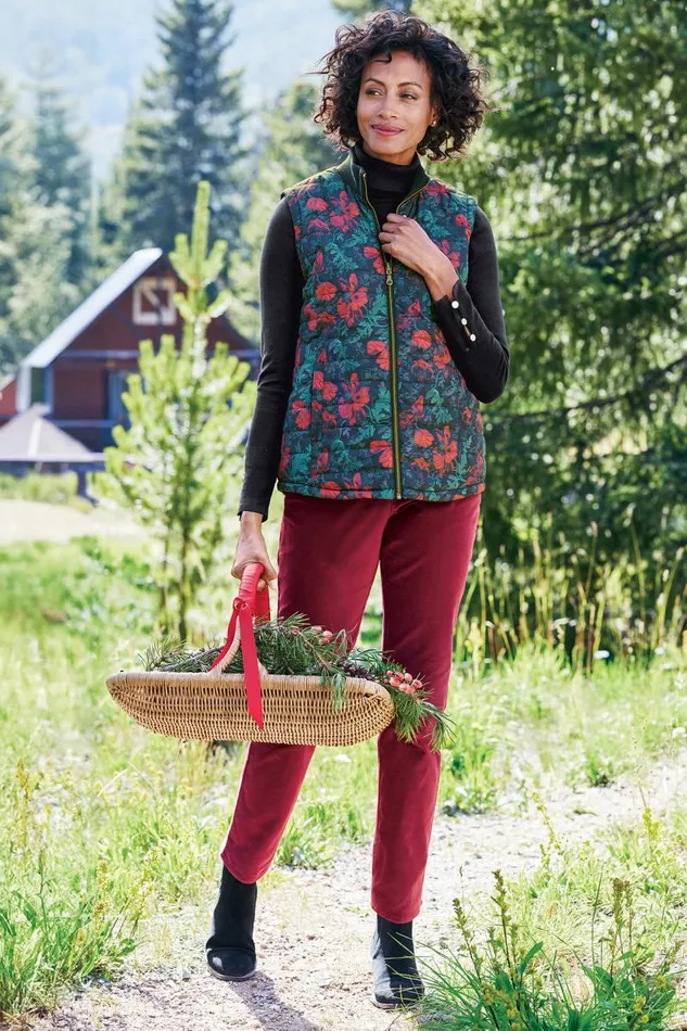 Women Sutton Velveteen PullOn Slim Leg Pants Pine Grove Soft Surroundings Pants Women Sutton Velveteen PullOn Slim Leg Pants Pine Grove Soft Surroundings Pants