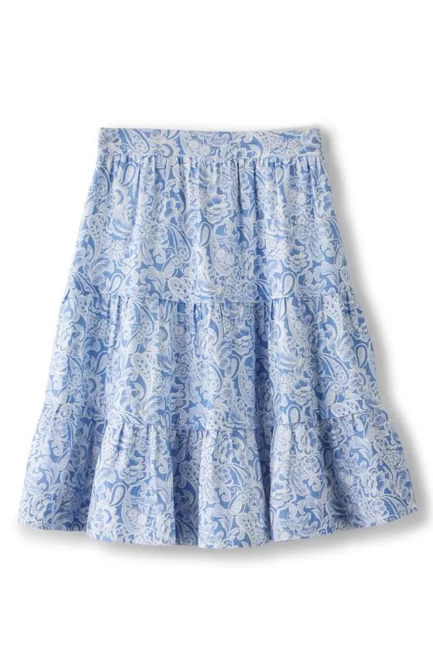 Women Talisa Linen Blend Skirt American Beauty Soft Surroundings Skirts Women Talisa Linen Blend Skirt American Beauty Soft Surroundings Skirts