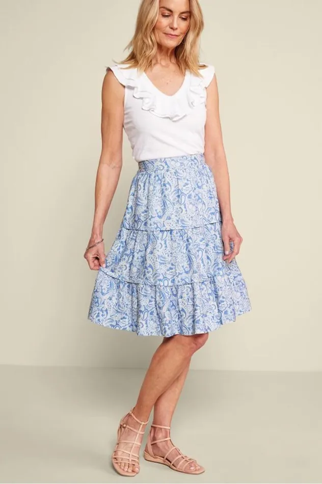 Women Talisa Linen Blend Skirt American Beauty Soft Surroundings Skirts Women Talisa Linen Blend Skirt American Beauty Soft Surroundings Skirts