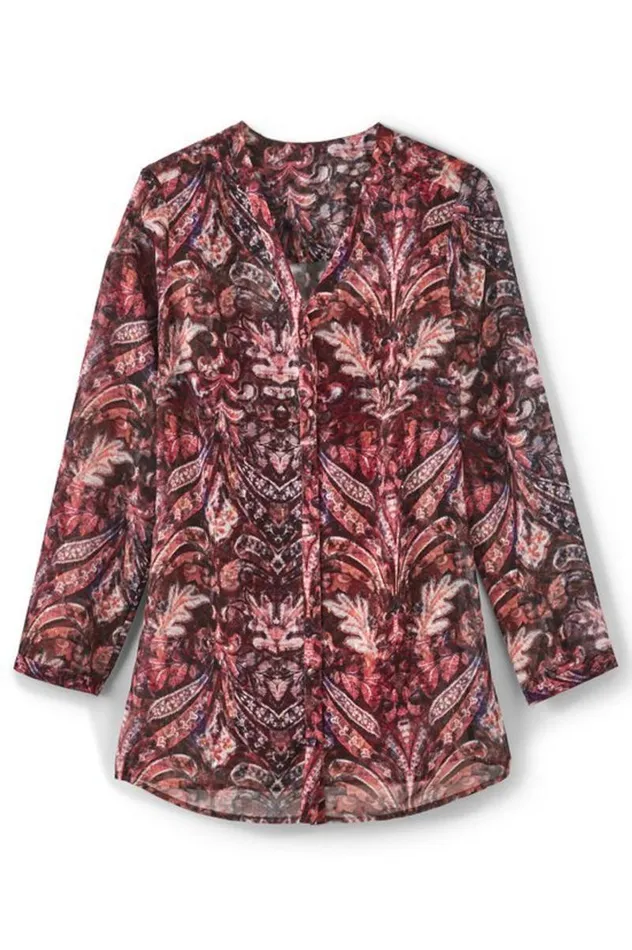 Women Tasha Top Multi Tapestry Soft Surroundings Tops Women Tasha Top Multi Tapestry Soft Surroundings Tops