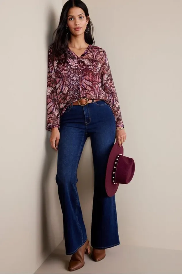 Women Tasha Top Multi Tapestry Soft Surroundings Tops Women Tasha Top Multi Tapestry Soft Surroundings Tops