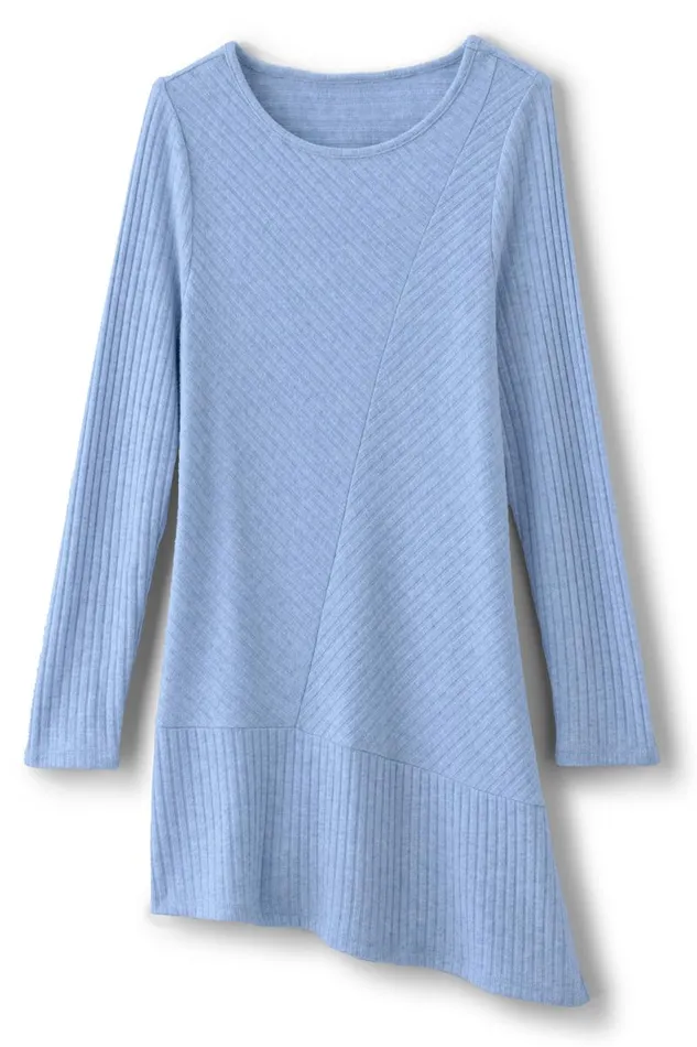 Women Textured Asymmetrical Tunic Persian Jewel Soft Surroundings Tops Women Textured Asymmetrical Tunic Persian Jewel Soft Surroundings Tops