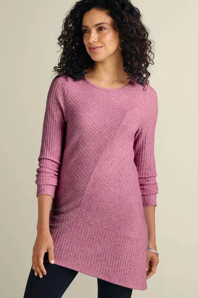 Women Textured Asymmetrical Tunic Persian Jewel Soft Surroundings Tops Women Textured Asymmetrical Tunic Persian Jewel Soft Surroundings Tops