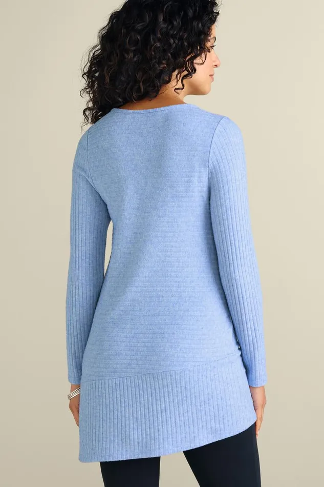 Women Textured Asymmetrical Tunic Persian Jewel Soft Surroundings Tops Women Textured Asymmetrical Tunic Persian Jewel Soft Surroundings Tops