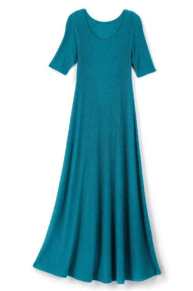 Women Textured Short Sleeve Santiago Dress Rose Soft Surroundings Dresses Women Textured Short Sleeve Santiago Dress Rose Soft Surroundings Dresses
