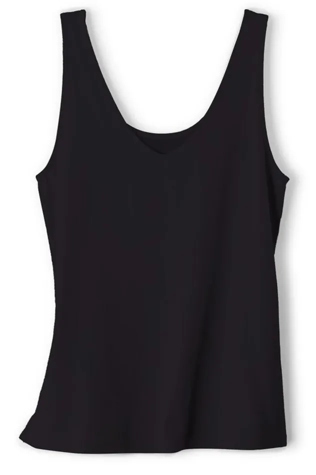 Women The Convertible Tank White Soft Surroundings Tops Women The Convertible Tank White Soft Surroundings Tops