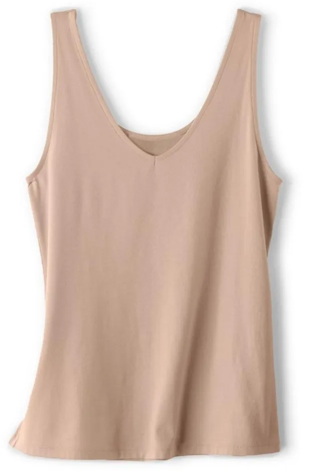 Women The Convertible Tank White Soft Surroundings Tops Women The Convertible Tank White Soft Surroundings Tops