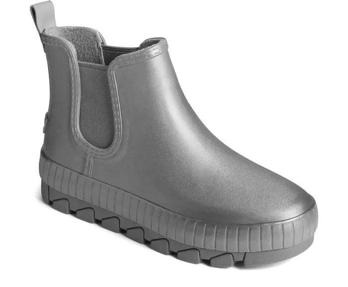 Women Torrent Chelsea Pearlized Rubber Rain Boot Grey Sperry Boots Women Torrent Chelsea Pearlized Rubber Rain Boot Grey Sperry Boots