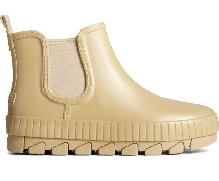 Women Torrent Chelsea Pearlized Rubber Rain Boot Khaki Sperry Boots