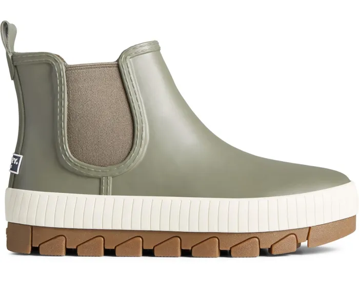 Women Torrent Chelsea Waterproof Rain Boot Olive Sperry Boots