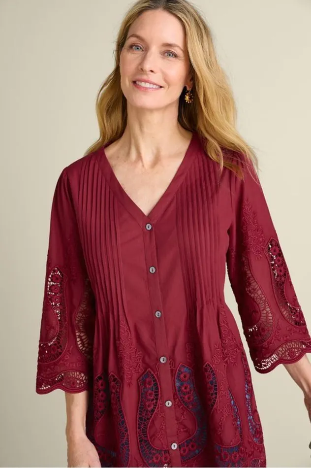 Women Trella Eyelet Top White Soft Surroundings Tops Women Trella Eyelet Top White Soft Surroundings Tops