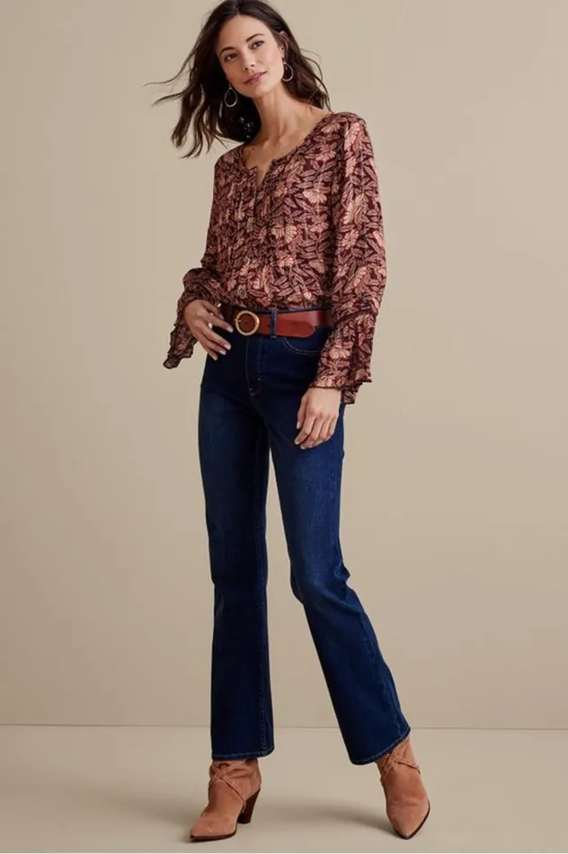 Women Ultimate Denim PullOn Bootcut Jeans Black Soft Surroundings Jeans Women Ultimate Denim PullOn Bootcut Jeans Black Soft Surroundings Jeans