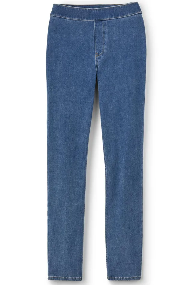 Women Ultimate Denim PullOn Slim Leg Jeans Red Ochre Soft Surroundings Jeans Women Ultimate Denim PullOn Slim Leg Jeans Red Ochre Soft Surroundings Jeans