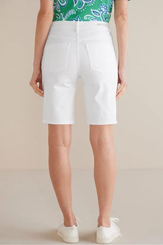 Women Ultimate Denim Slim Leg Shorts Tidal Blue Wash Soft Surroundings Jeans Women Ultimate Denim Slim Leg Shorts Tidal Blue Wash Soft Surroundings Jeans