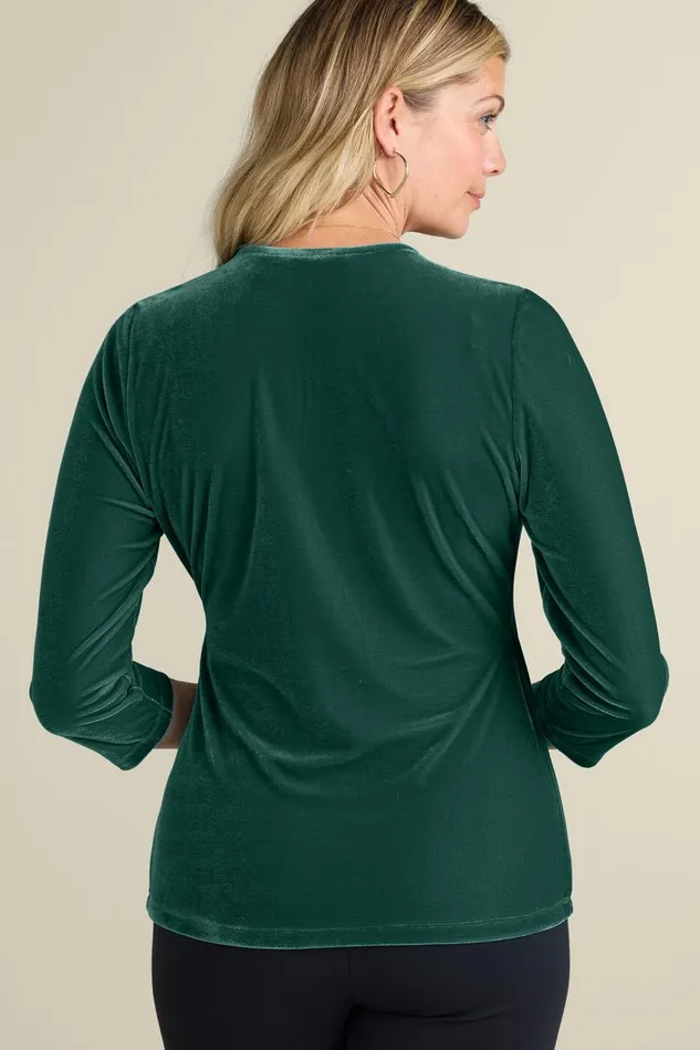 Women Velvet Alyssa Knit Top Sunset Purple Soft Surroundings Tops Women Velvet Alyssa Knit Top Sunset Purple Soft Surroundings Tops