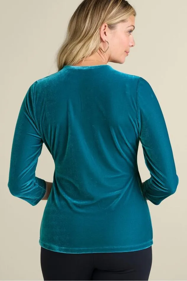 Women Velvet Alyssa Knit Top Sunset Purple Soft Surroundings Tops Women Velvet Alyssa Knit Top Sunset Purple Soft Surroundings Tops