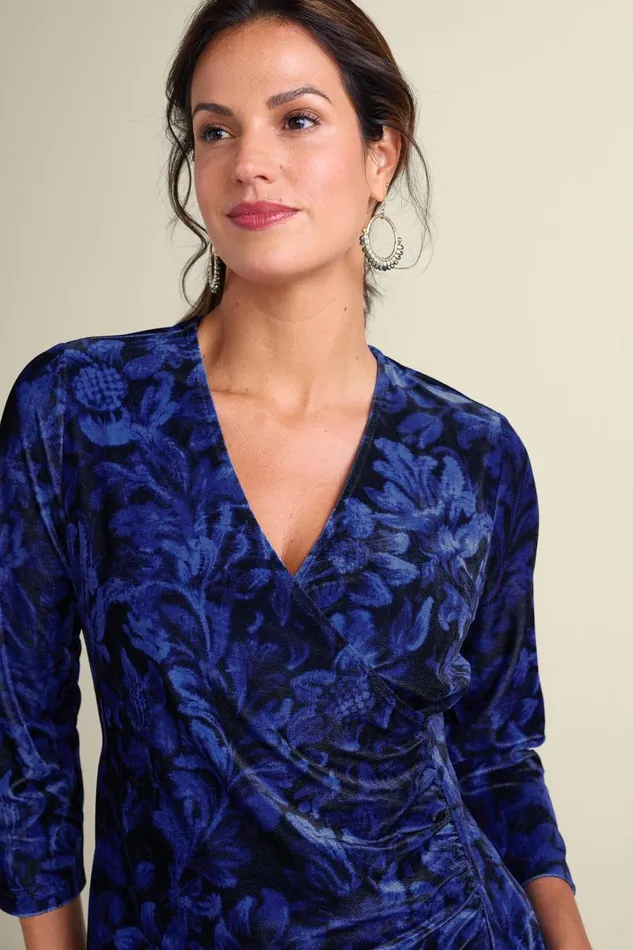 Women Velvet Alyssa Knit Top Sunset Purple Soft Surroundings Tops Women Velvet Alyssa Knit Top Sunset Purple Soft Surroundings Tops