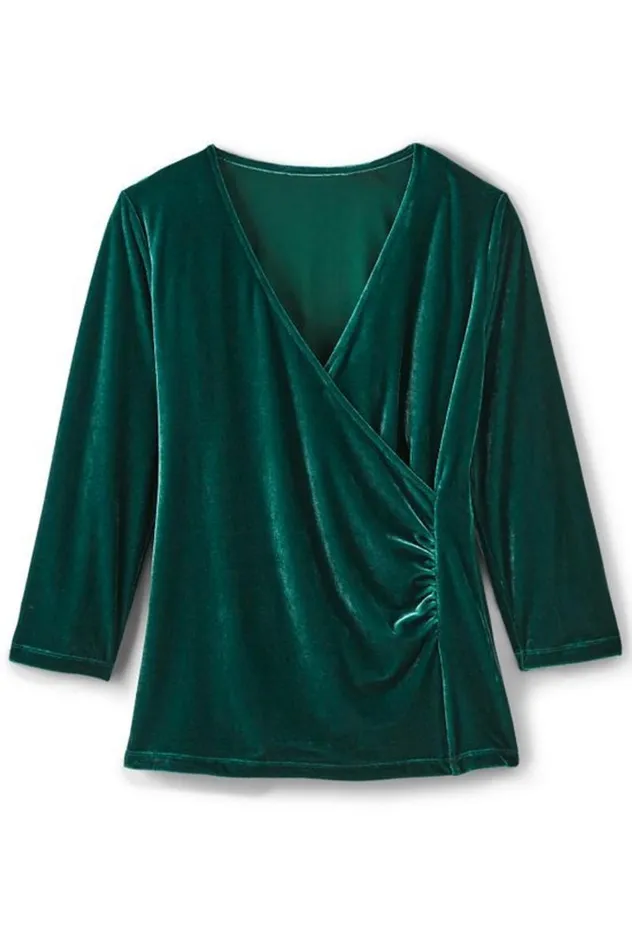 Women Velvet Alyssa Knit Top Sunset Purple Soft Surroundings Tops Women Velvet Alyssa Knit Top Sunset Purple Soft Surroundings Tops