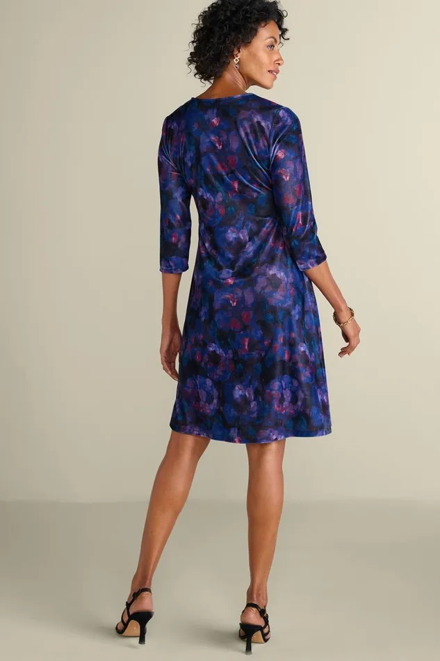 Women Velvet Hyannis Dress Red Dahlia Soft Surroundings Dresses Women Velvet Hyannis Dress Red Dahlia Soft Surroundings Dresses
