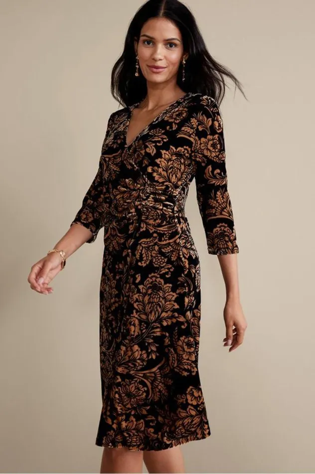 Women Velvet Hyannis Dress Red Dahlia Soft Surroundings Dresses Women Velvet Hyannis Dress Red Dahlia Soft Surroundings Dresses
