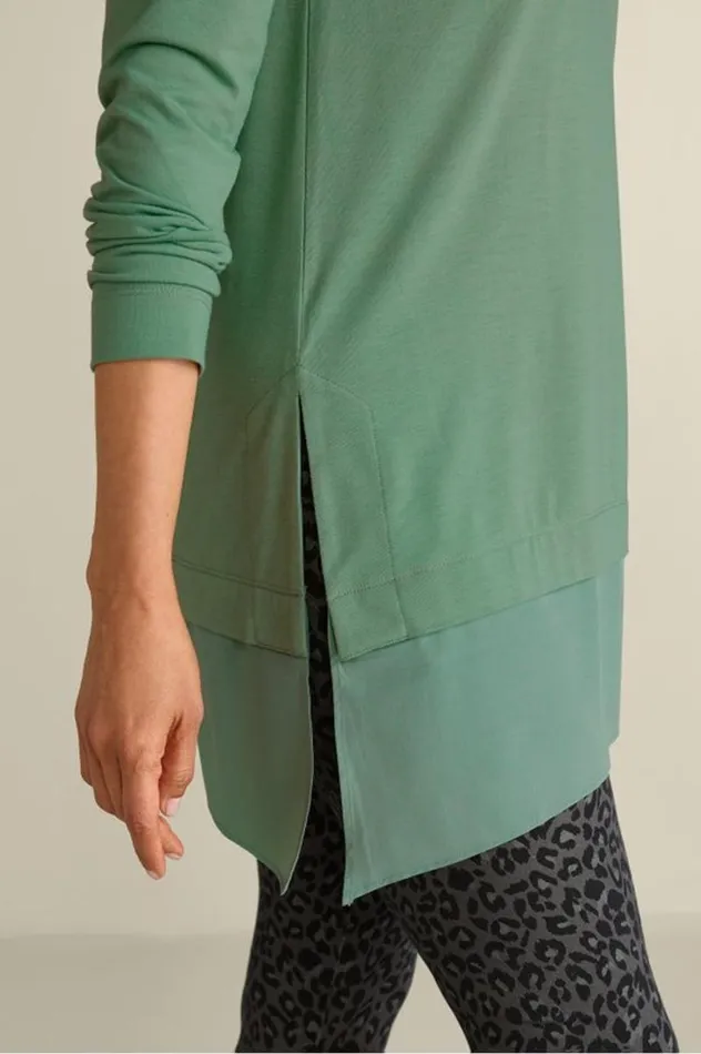 Women Willa Layered Tunic Black Soft Surroundings Tops Women Willa Layered Tunic Black Soft Surroundings Tops