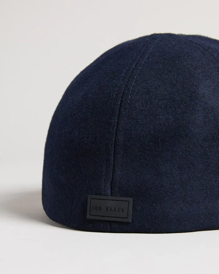 Wool Baseball Cap Navy Men Ted Baker Hats and Caps