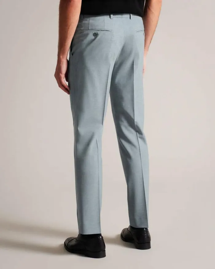 Wool Blend Suit Trousers Light Gray Men Ted Baker Clothing Wool Blend Suit Trousers Light Gray Men Ted Baker Clothing