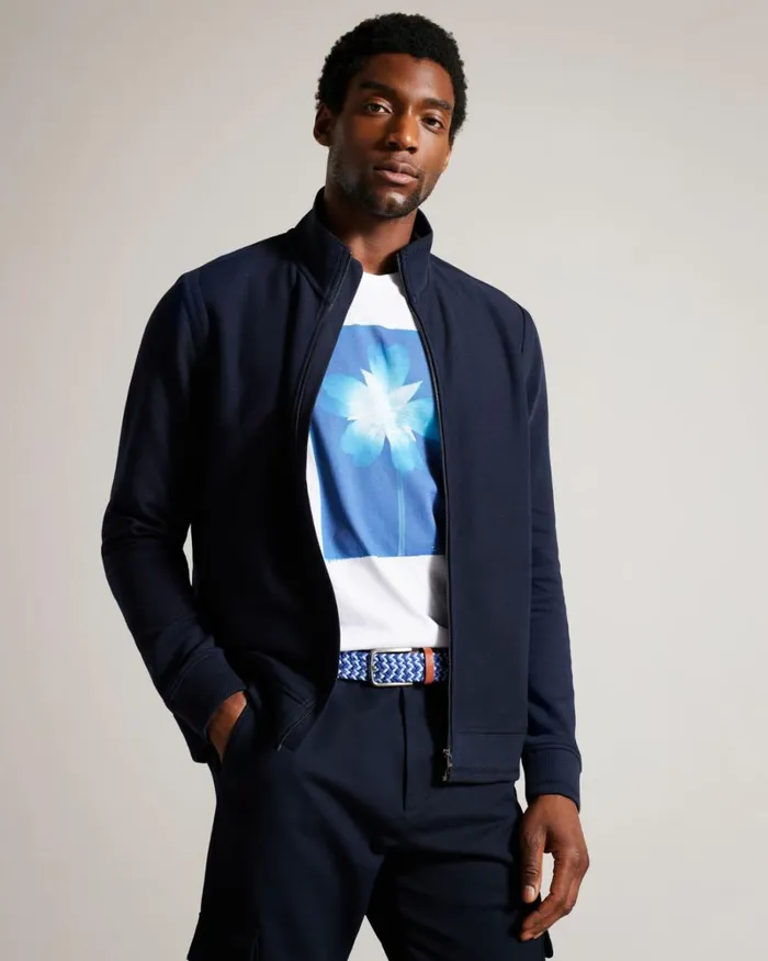 Woven Elasticated Belt Blue Men Ted Baker Belts Woven Elasticated Belt Blue Men Ted Baker Belts
