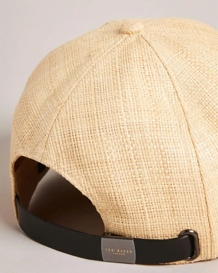 Woven Raffia Cap Natural Men Ted Baker Hats and Caps