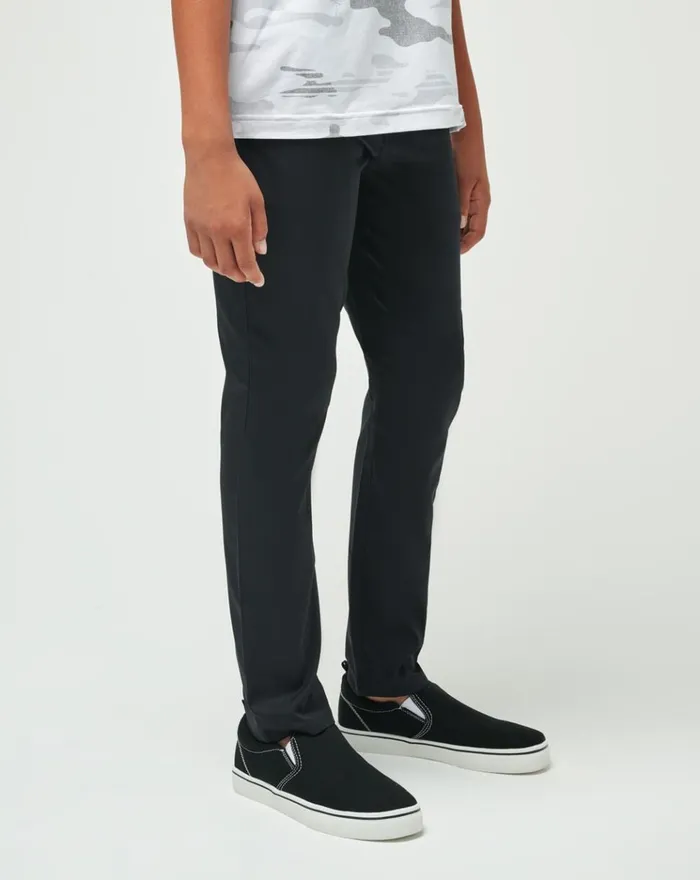 Youth Youth Bottoms TravisMathew OPEN TO CLOSE YOUTH PANT Black